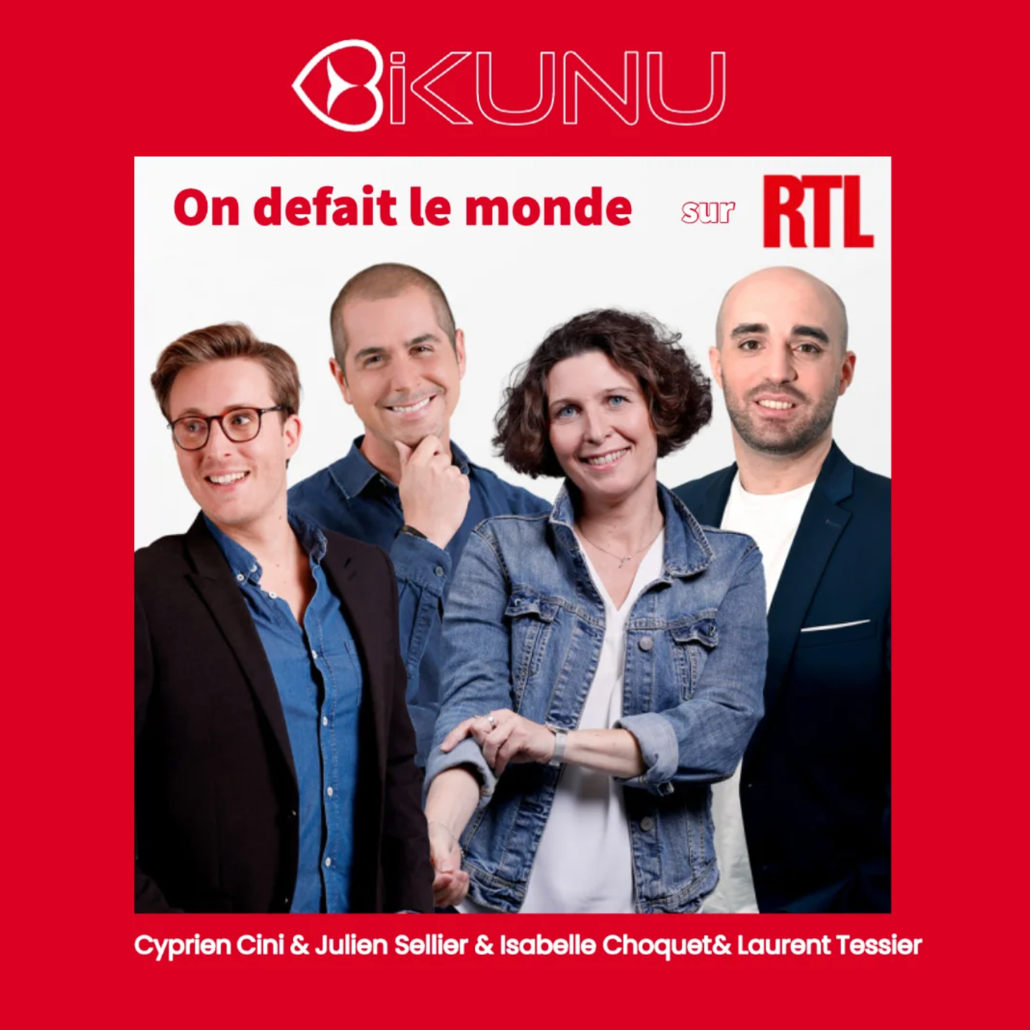 ARTICLE : Bikunu sur RTL dans l'émission "On défait le monde"