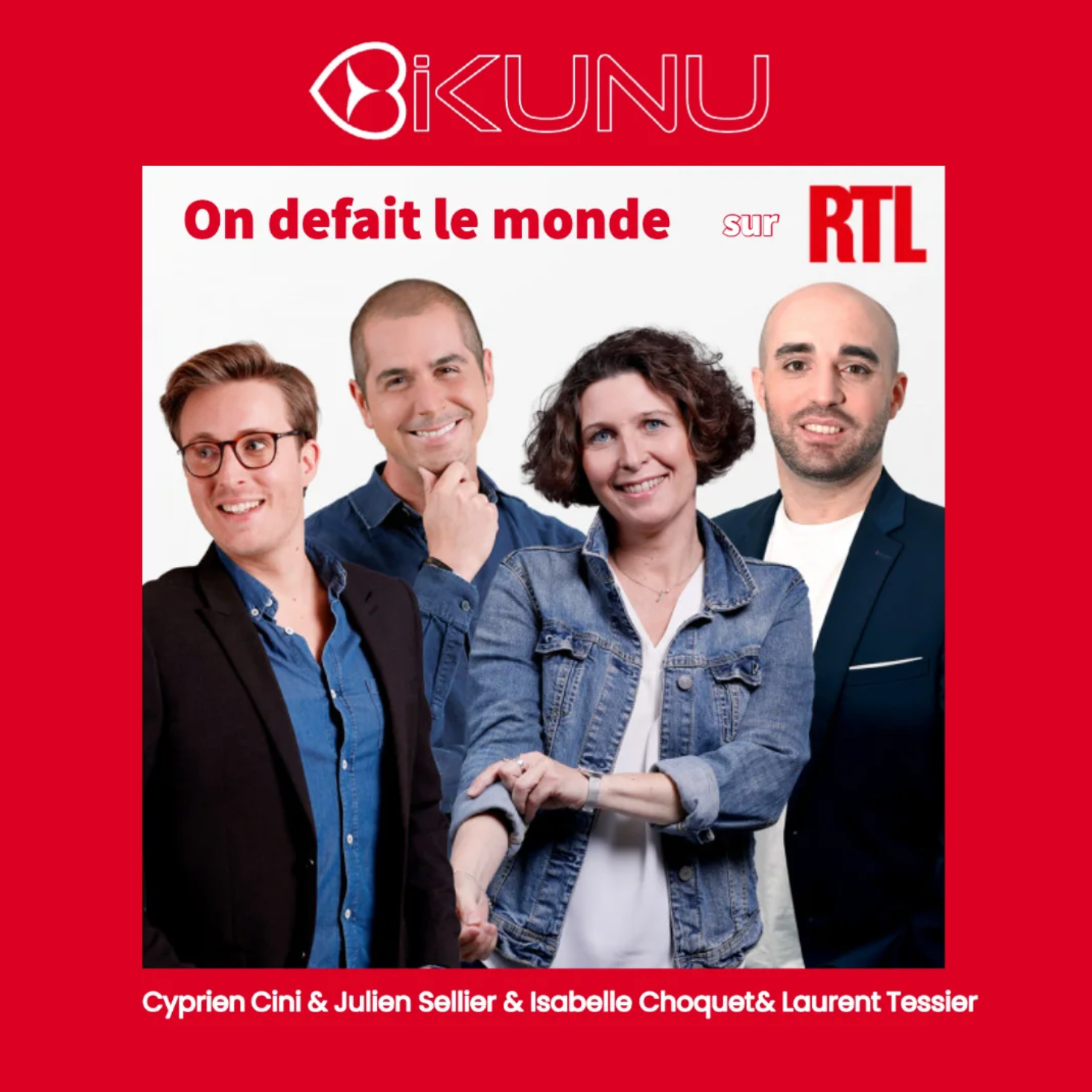 Bikunu présenté sur RTL dans l'émission On Défait le Monde